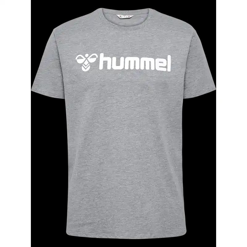 تیشرت طوسی مردانه سایز M برند HUMMEL کد 205582
