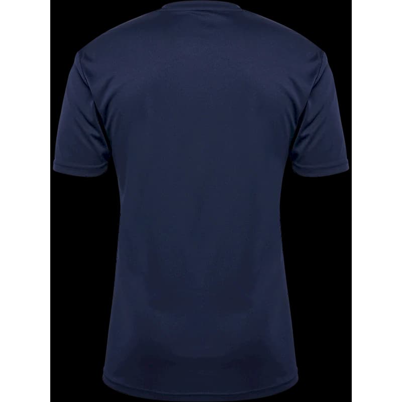 تیشرت سورمه ای مردانه سایز L و XL برند HUMMEL کد 205582 — تصویر ۲
