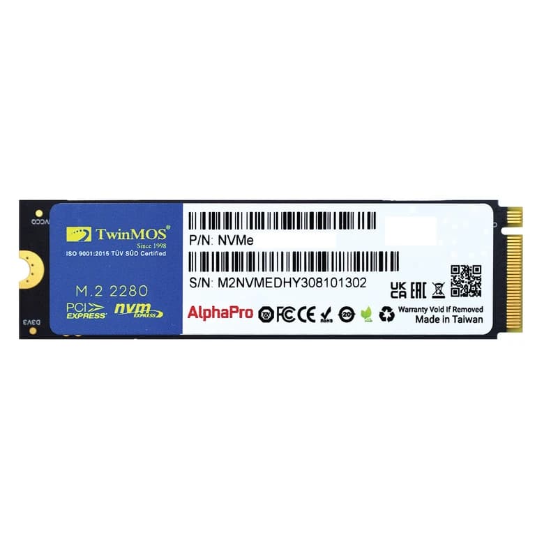 حافظه اس اس دی اینترنال تویین موس مدل Alpha Pro M.2 2280 NVMe ظرفیت 1 ترابایت
