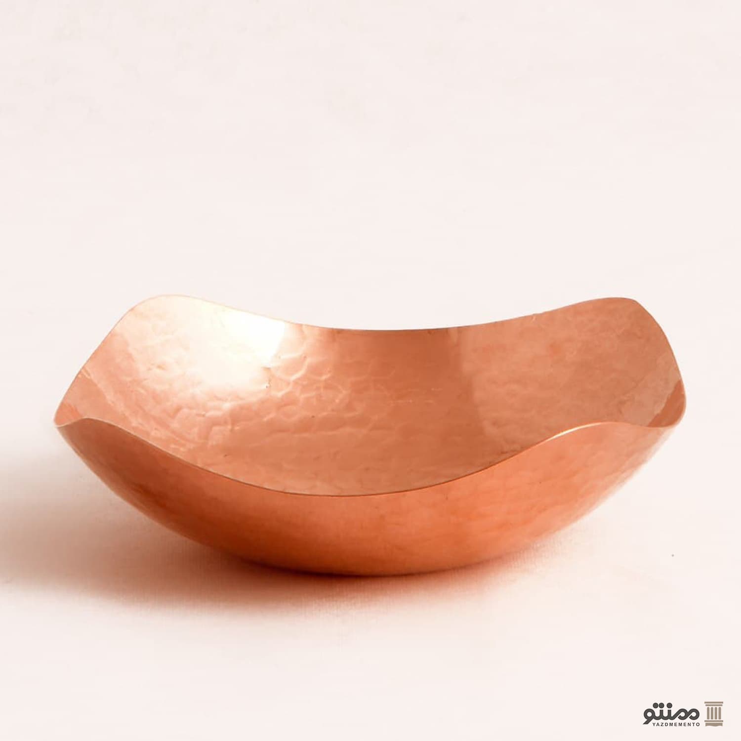 کاسه مسی گلسا ساده — تصویر ۴