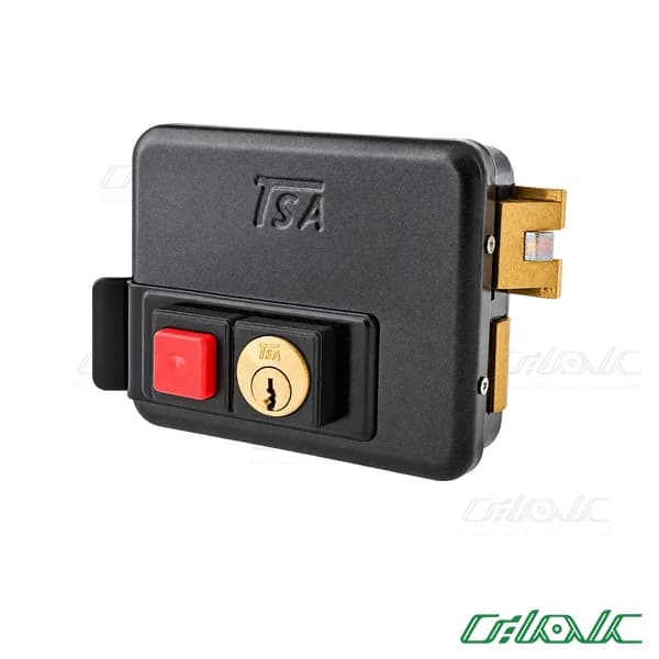قفل برقی حیاطی بیرون‌بازشو کلید ساده تسا مدل 7080