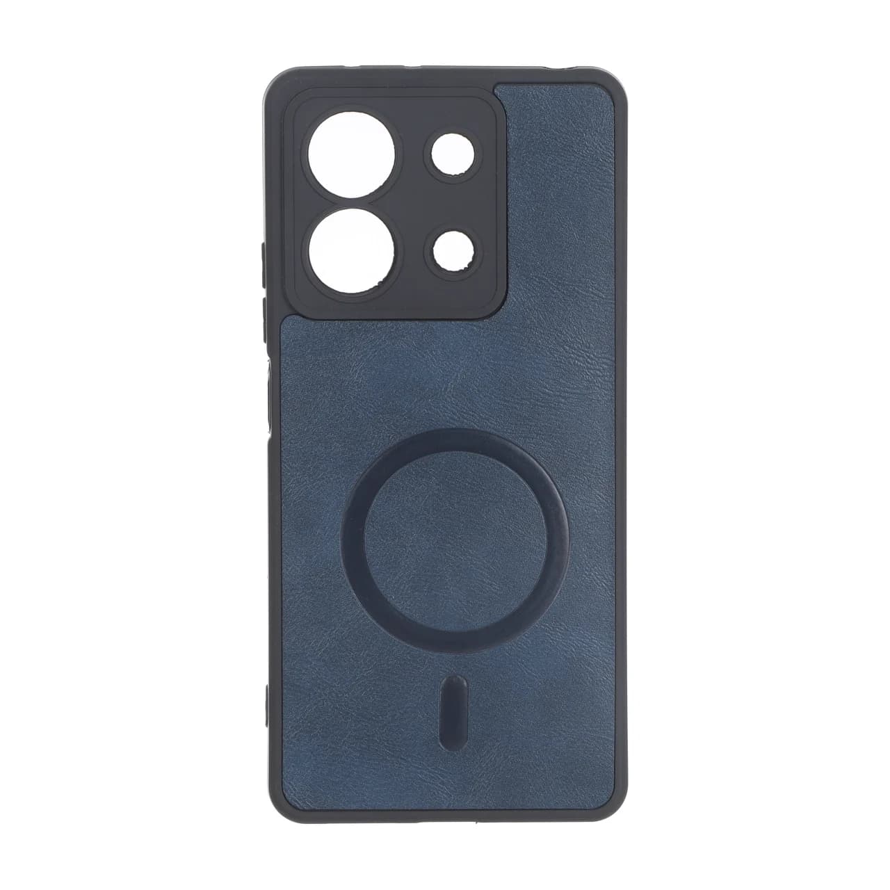 قاب چرمی طرح مگ سیف محافظ لنزدار Xiaomi Redmi Note 13 5G — تصویر ۲