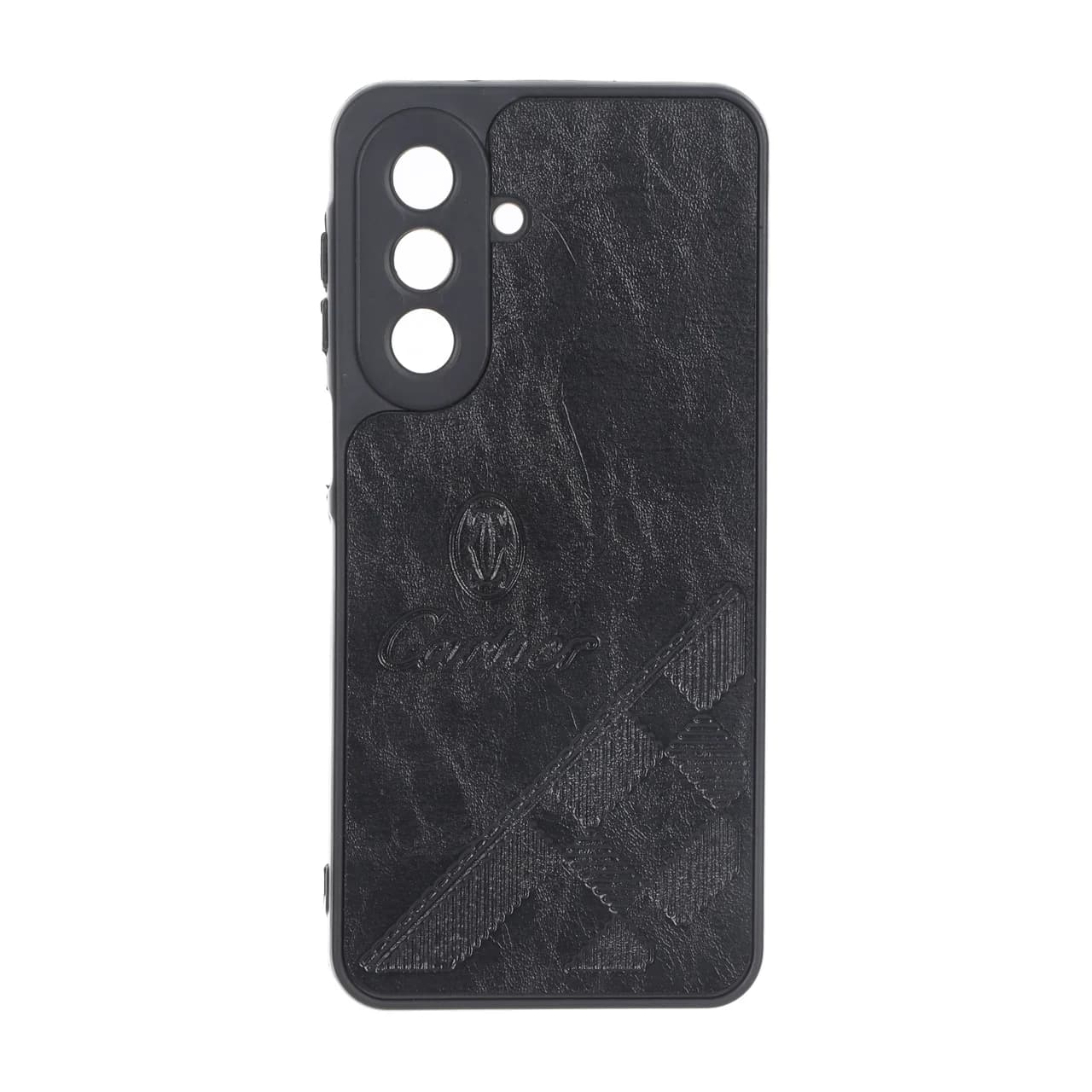 قاب طرح چرم Cartier محافظ لنزدار Samsung Galaxy A27