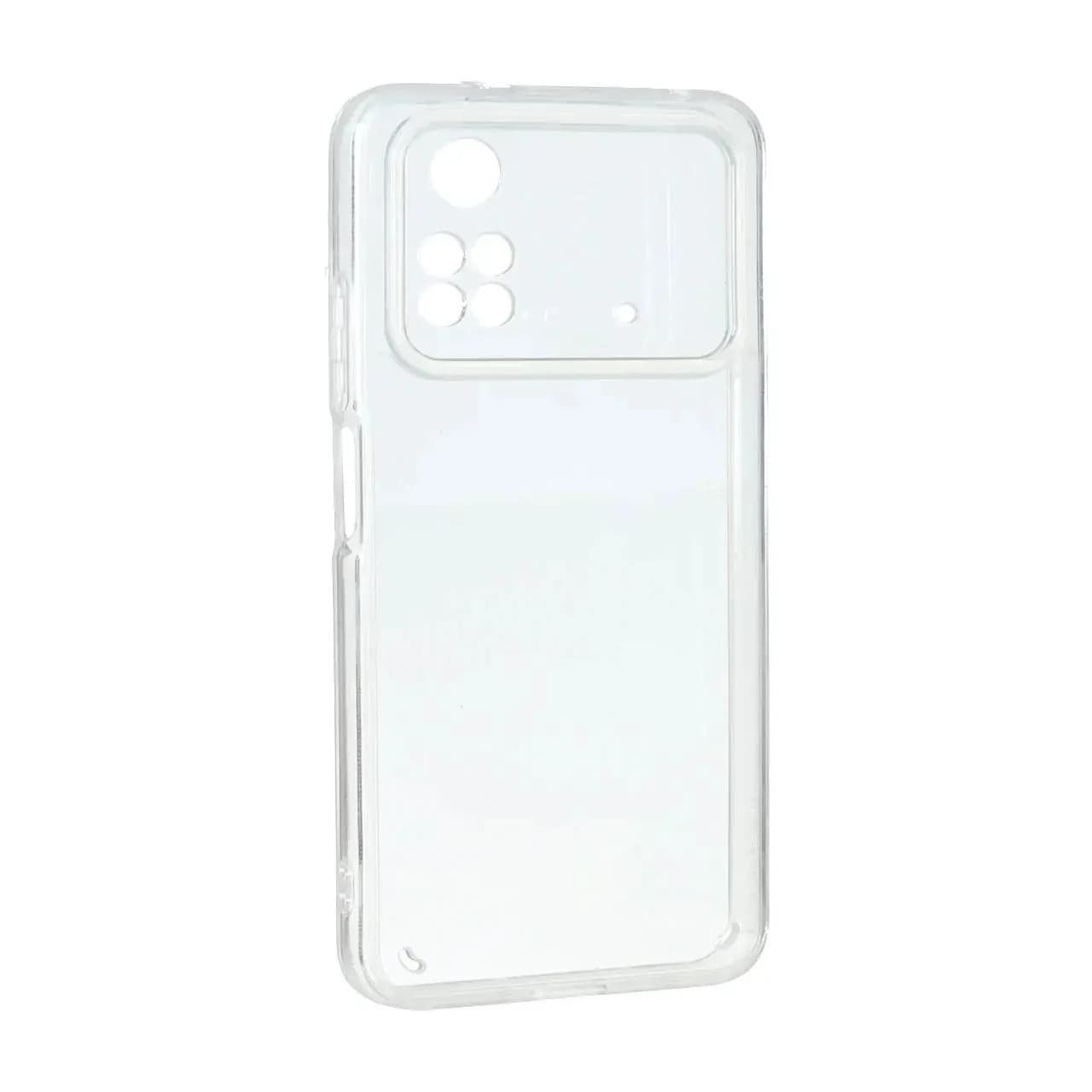 قاب پشت سخت شفاف دور ژله ای محافظ لنزدار Xiaomi Poco M4 Pro 4G