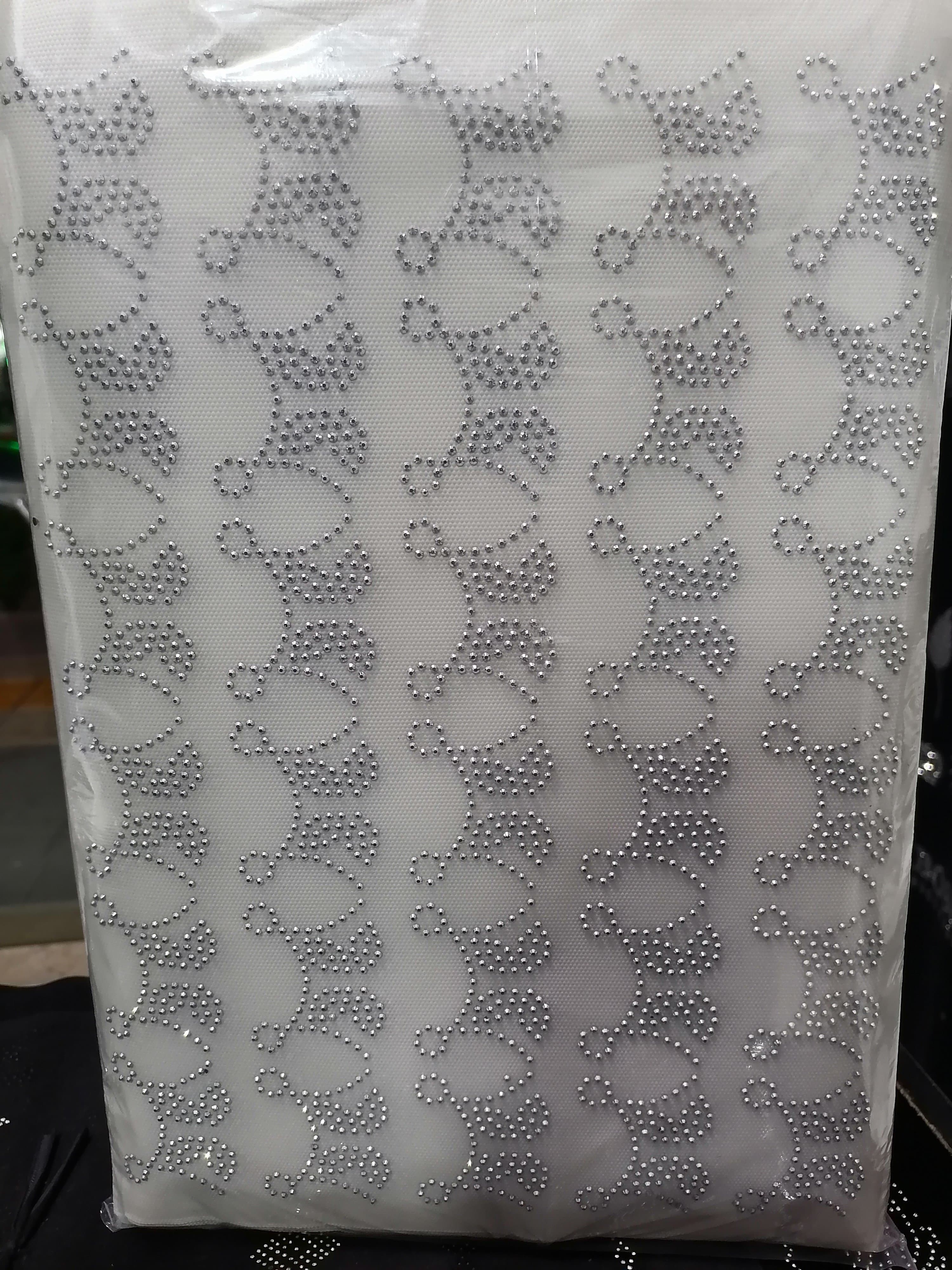 نگین حرارتی حاشیه طرح پروانه