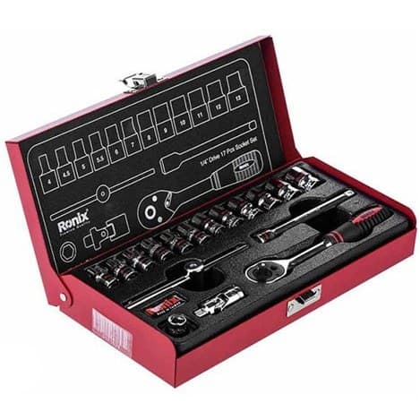 جعبه بکس 17 پارچه رونیکس مدل RH-2617