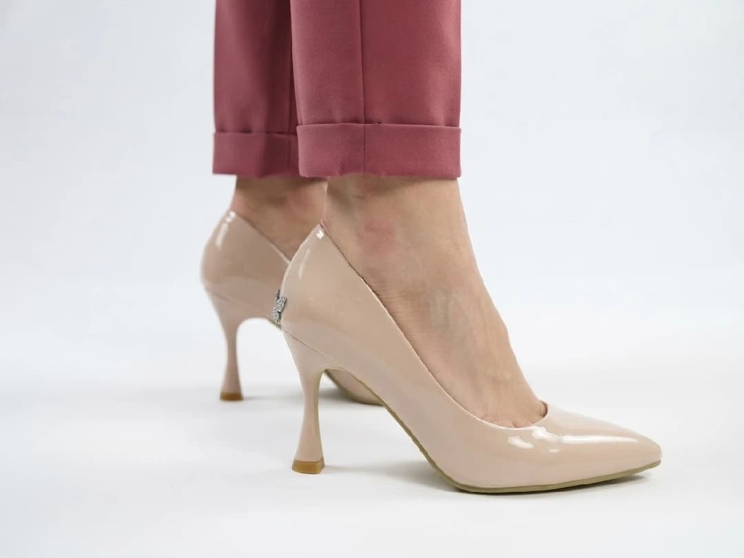 کفش پاشنه دار مجلسی ورنی زارا | Zara 998