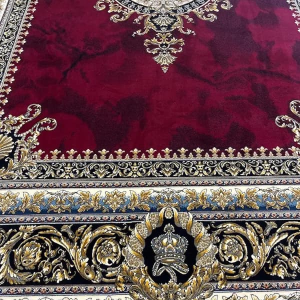 فرش 700 شانه کاشان طرح ژیوا لاکی — تصویر ۴