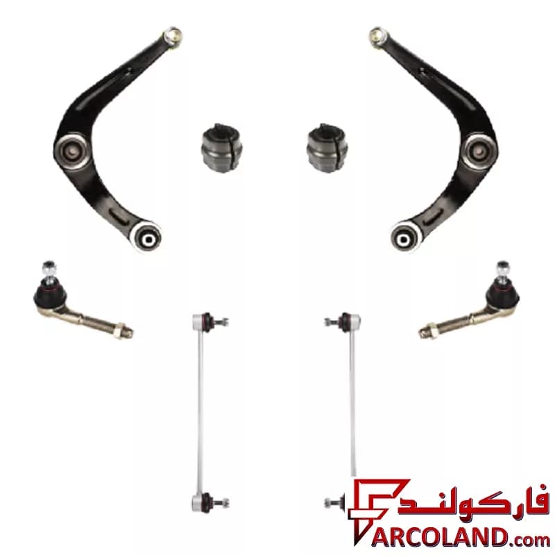 مجموعه جلوبندی امیرنیا مناسب پژو 206