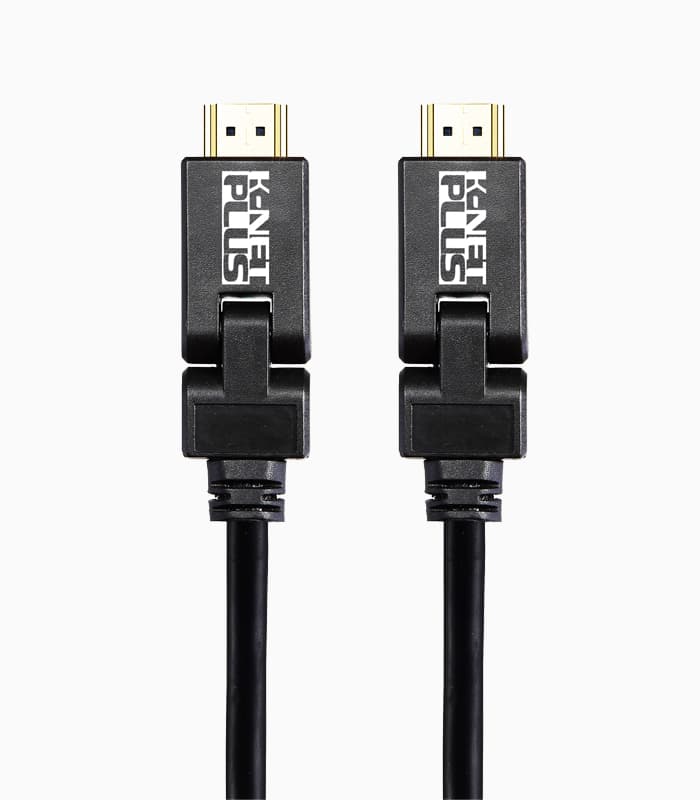 کابل HDMI با قابلیت چرخش ۹۰ درجه کی نت پلاس ۱٫۸ متری KP-CHR2018 — تصویر ۳