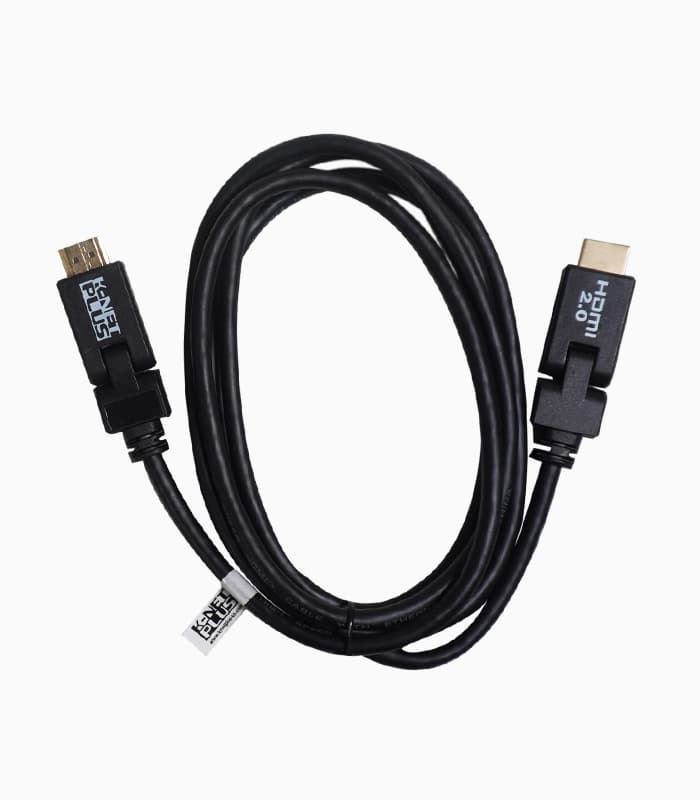 کابل HDMI با قابلیت چرخش ۹۰ درجه کی نت پلاس ۱٫۸ متری KP-CHR2018 — تصویر ۴