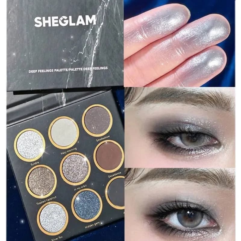 پالت سایه چشم شیگلم SHEGLAM مدل دیپ فیلینگس DEEP FEELINGS حجم 12/5 گرم — تصویر ۲