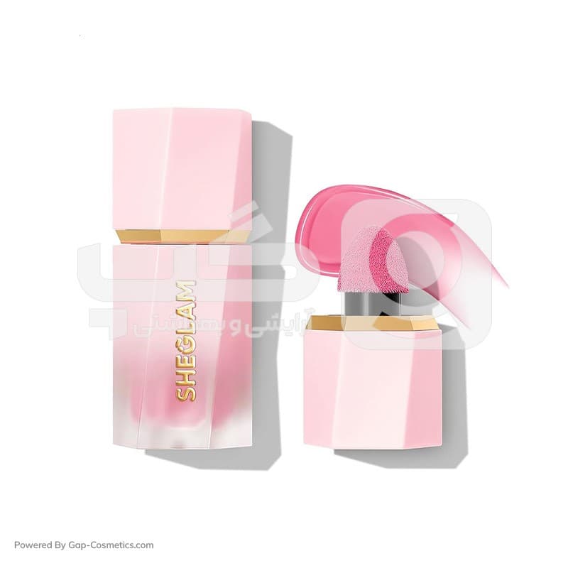 رژگونه مایع شیگلم SHEGLAM مدل پتال تالک PETAL TALK
