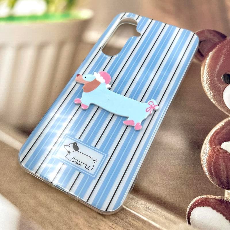 قاب گوشی Galaxy A54 سامسونگ Co;co Case سیلیکونی عروسکی برجسته طرح سگ آبی کد 709723 — تصویر ۲