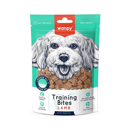 تشویقی سگ ونپی گوشت بره Wanpy Training Bites وزن 100 گرم — تصویر ۲