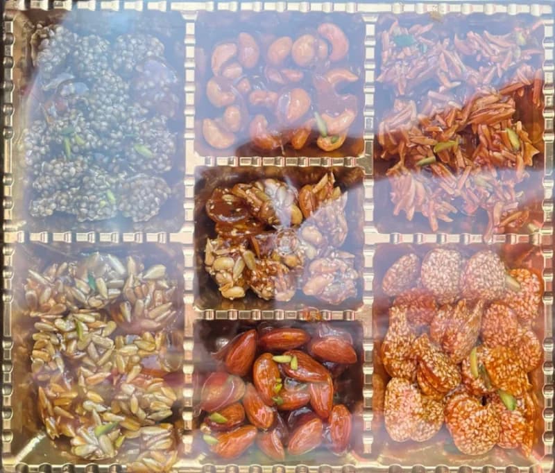 سوهان عسلی ۷ (هفت) مغز