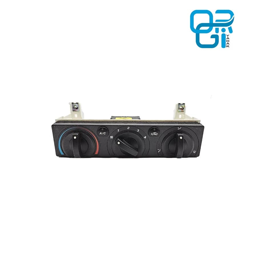 مجموعه کنترل بخاری و کولر چرخشی 405 تک سوکت ( باریک ) والافن