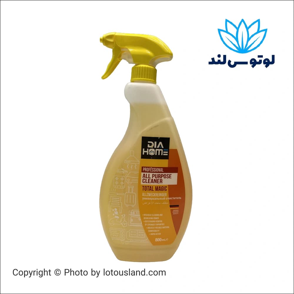 اسپری پاک کننده همه کاره دیا هوم مدل Total Magic حجم 800 میل