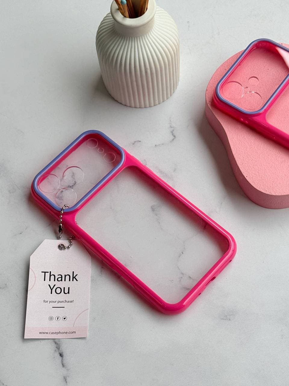 قاب گوشی Pink Frame — تصویر ۲