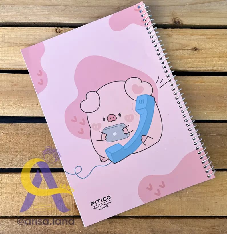 دفتر خطدار 40 برگ پیتیکو کد 311 — تصویر ۵