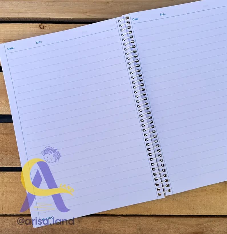 دفتر خطدار 80 برگ پیتیکو کد 313 — تصویر ۴