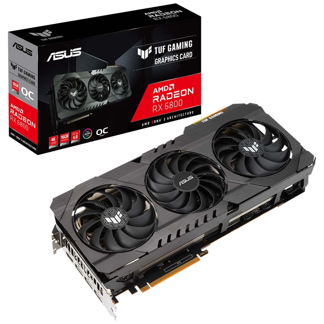 کارت گرافیک ایسوس مدل TUF Radeon RX 6800 XT OC 16G