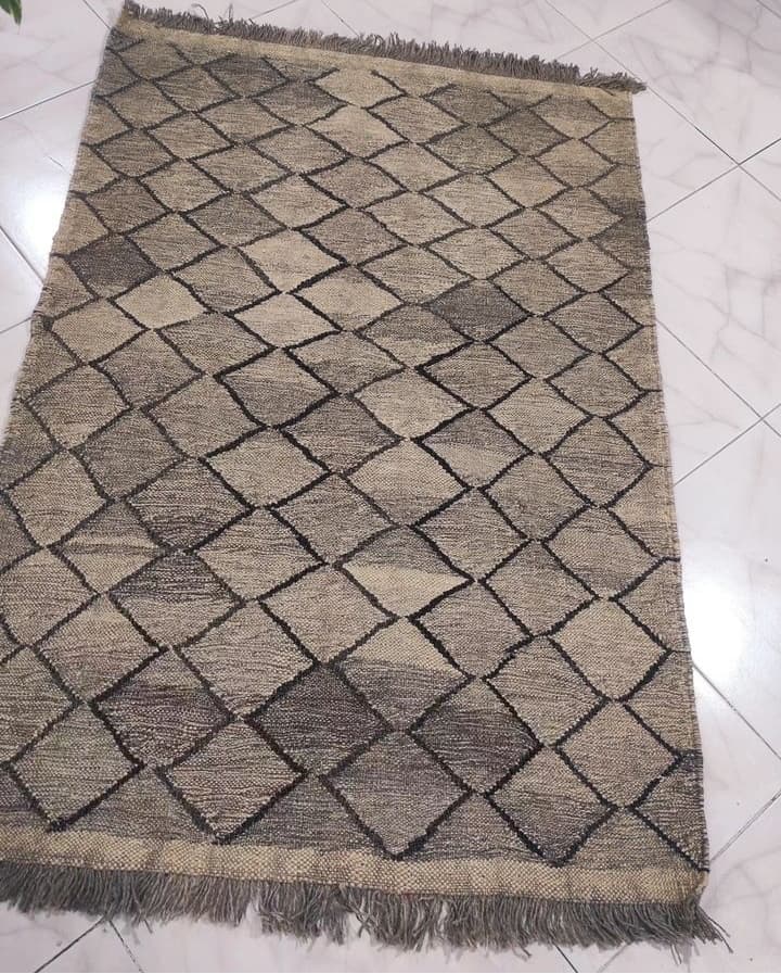 گلیم مدرن دستبافت کد 10923