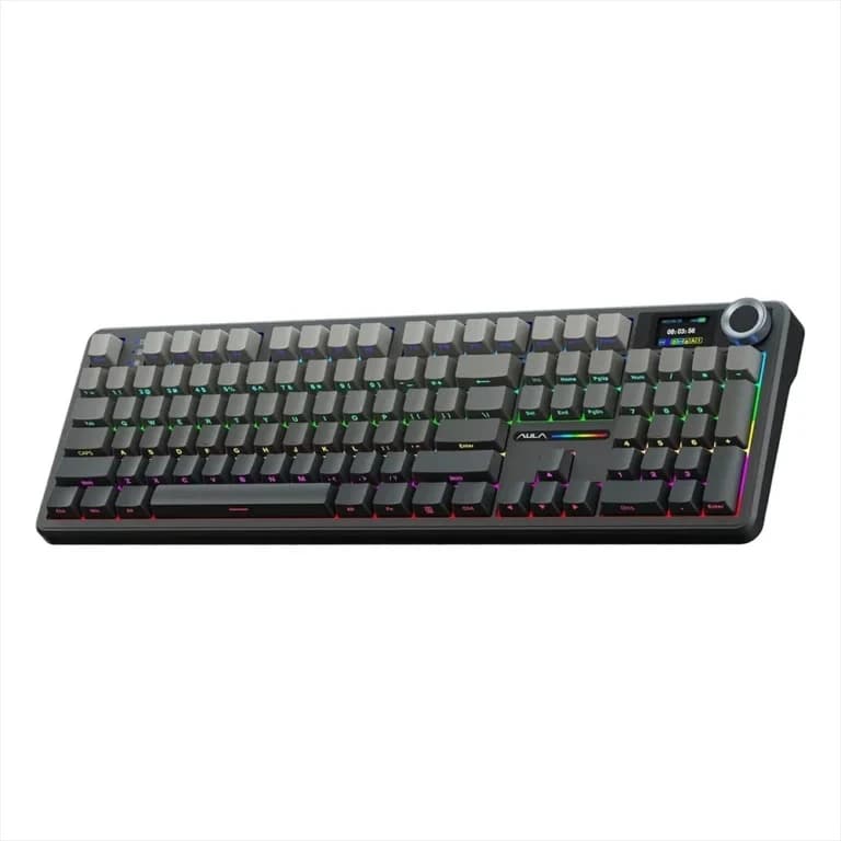 کیبورد مکانیکی گیمینگ بی‌سیم آئولا مدل F108 Pro