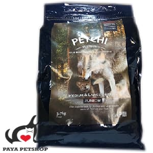 غذا خشک سگ جونيور 3.7 کيلومديوم و لارج petchi