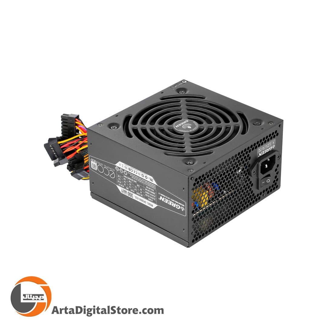 پاور گرین GREEN GP300A-ECO Rev3.1 300W — تصویر ۲