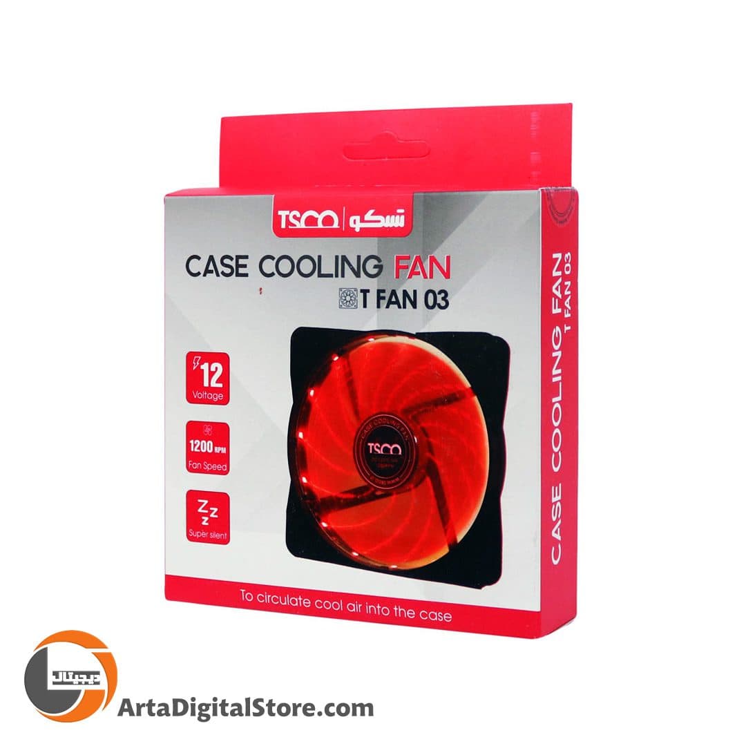 فن کیس تسکو TSCO T FAN 03 12*12