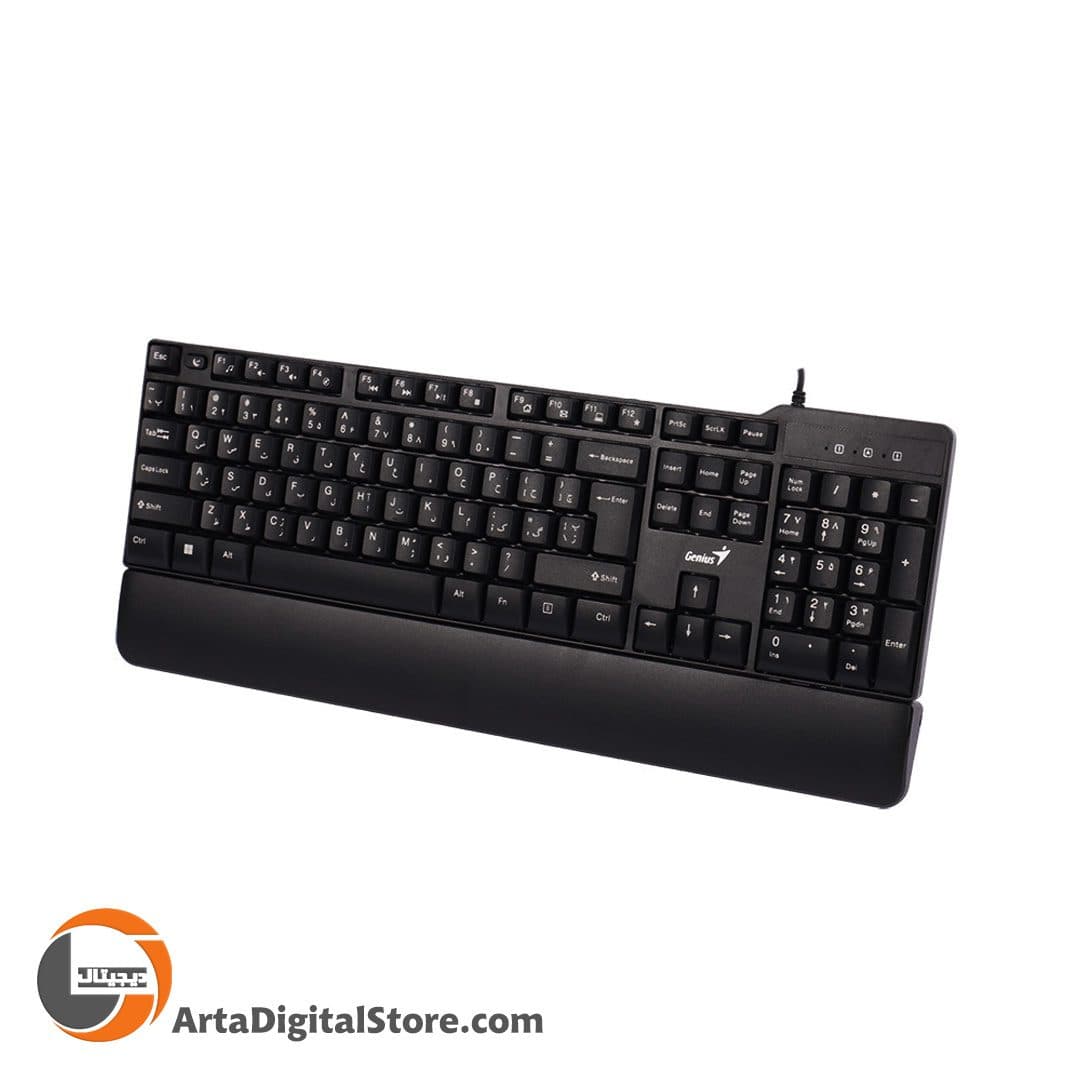 کیبورد جنیوس Genius KB-100XP Wired Keyboard — تصویر ۲