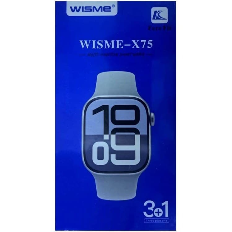 ساعت هوشمند ویسمی مدل WISME X75 با ۳ بند متنوع و نمایشگر AMOLED