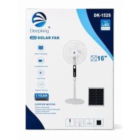 پنکه ایستاده خورشیدی دیپ‌کینگ مدل DK-152S
