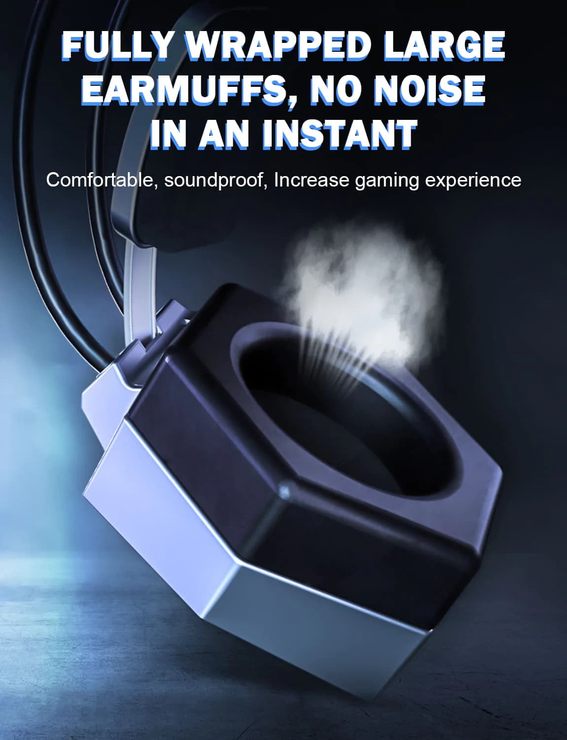 هدست گیمینگ اونیکوما RGB Onikuma X20 Noise Cancelling — تصویر ۲