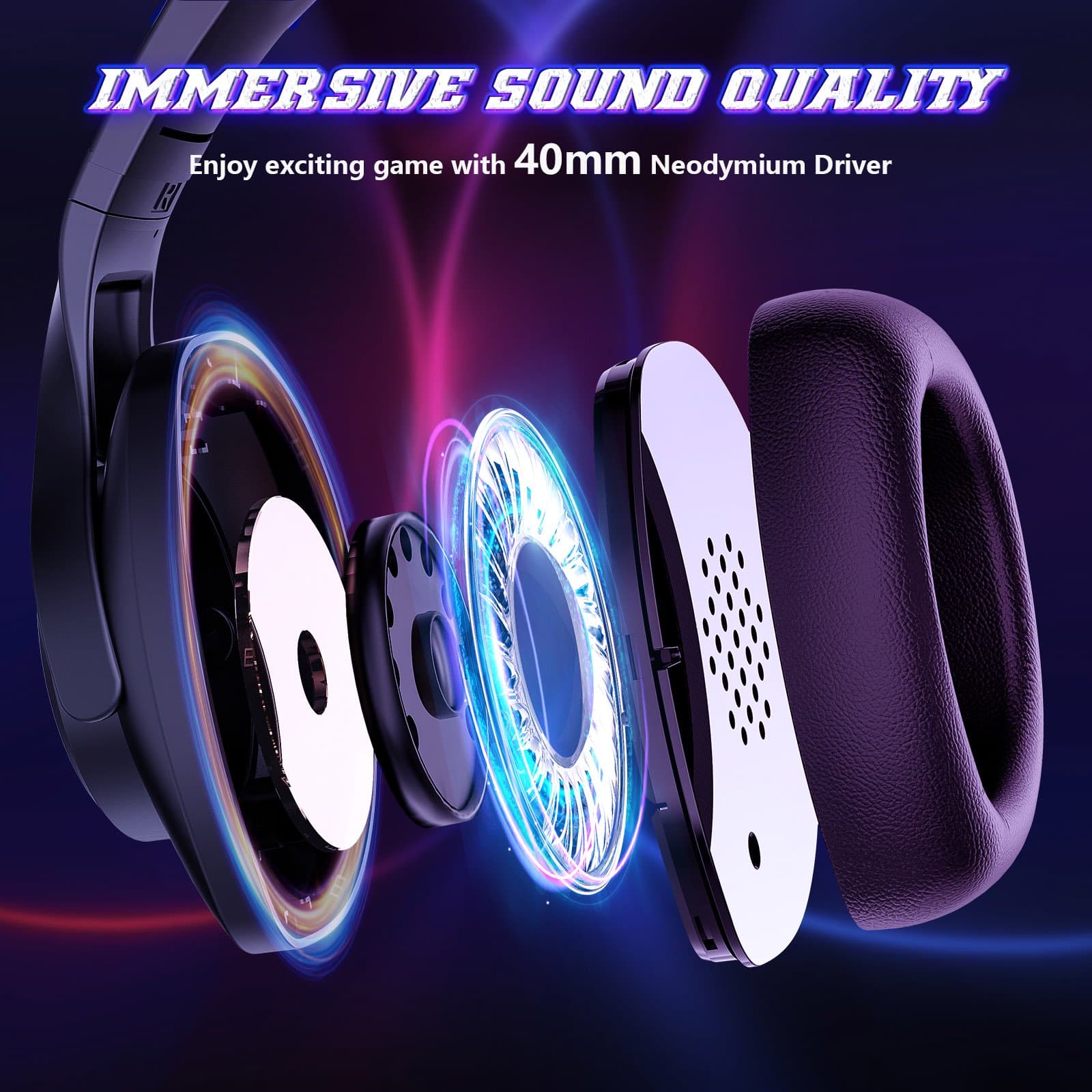هدست اونیکوما مدل Onikuma X16 RGB — تصویر ۳