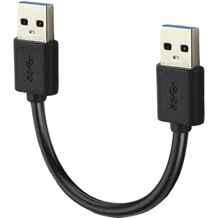 کابل لینک USB به USB طول 20 سانتی متر