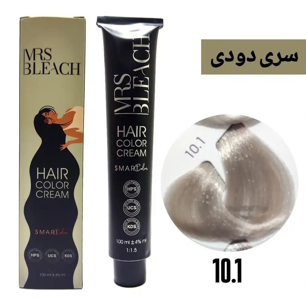 رنگ موی میس بلیچ سری دودی شماره 10.1