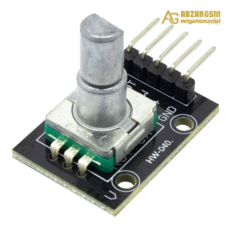 ماژول روتاری انکودر مدل HY-040 دارای سوئیچ