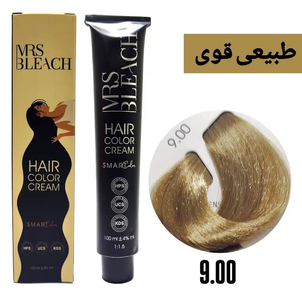 رنگ موی میس بلیچ سری طبیعی قوی شماره 9.00