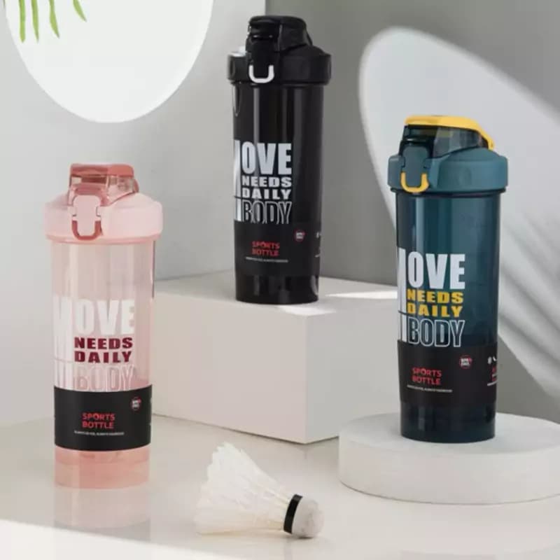 شیکر نی‌دار مدل Move Body گنجایش 0.8 لیتر