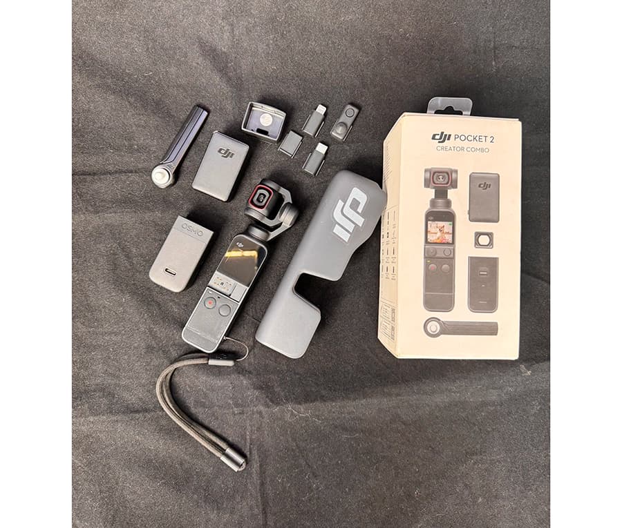 دوربین DJI Osmo Pocket 2 Creator combo دست دوم