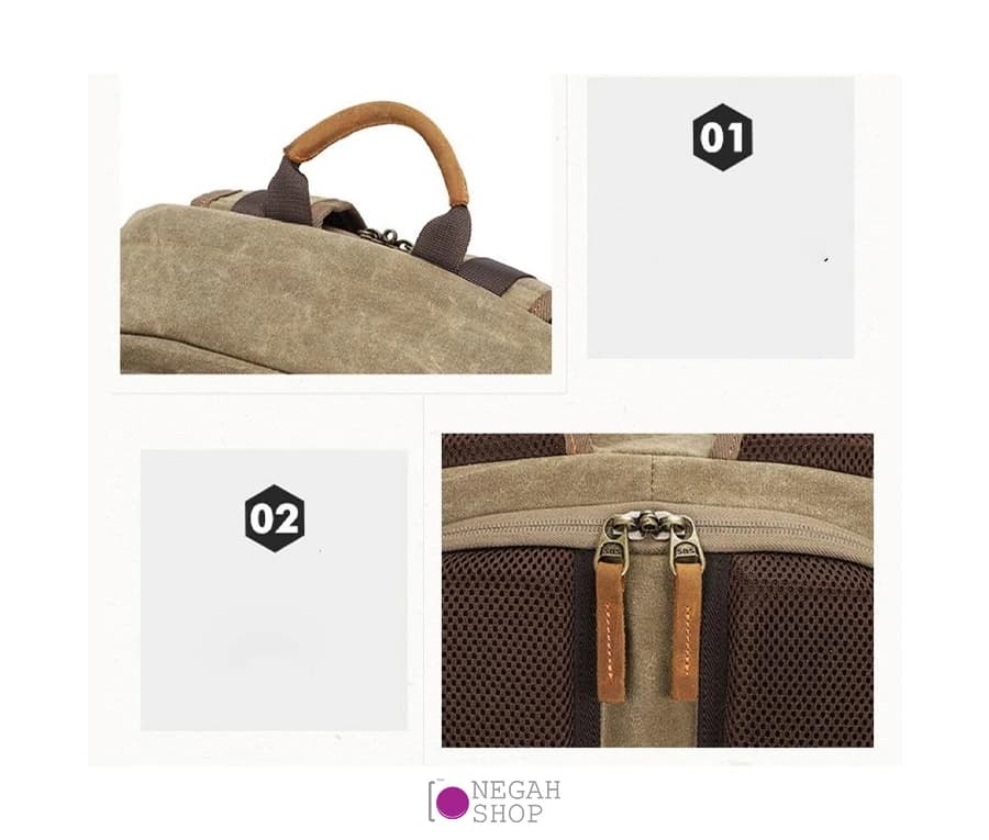 کیف کوله پشتی دوربین S C Cotton D1383 — تصویر ۷