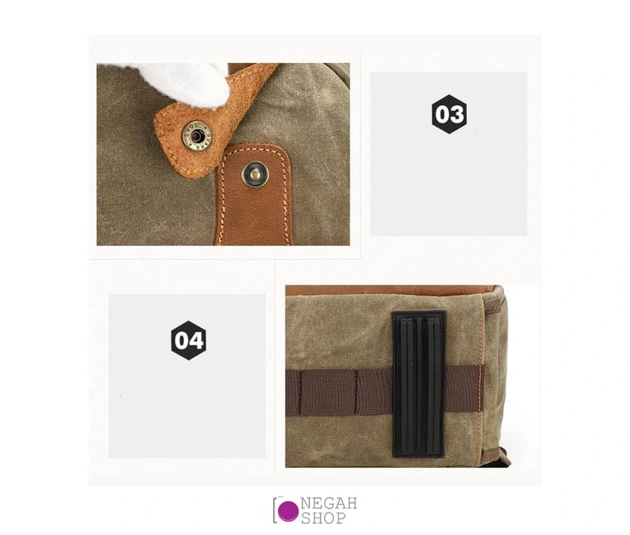 کیف کوله پشتی دوربین S C Cotton D1383 — تصویر ۸