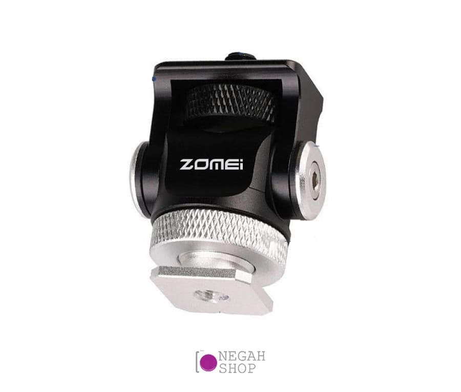براکت کفشک دار با پیچ 1/4 اینچ Zomei — تصویر ۲