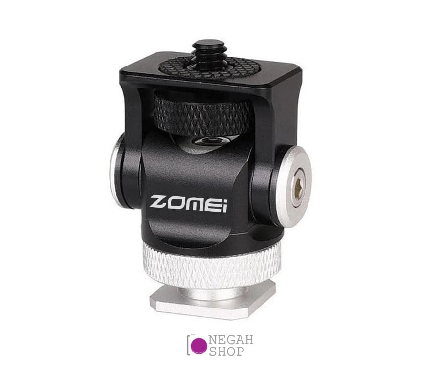 براکت کفشک دار با پیچ 1/4 اینچ Zomei