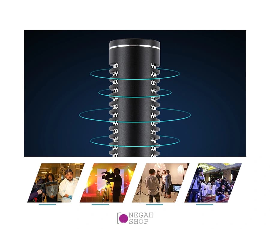 میکروفون شات گان Puluz PU3012 — تصویر ۵