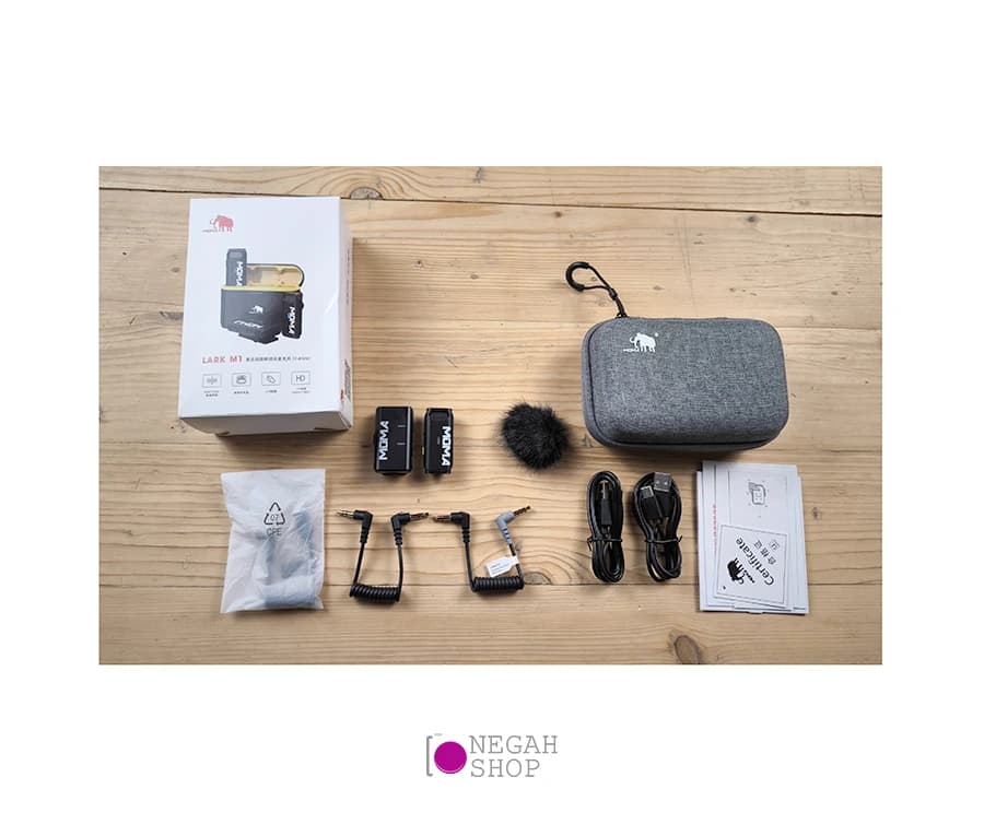 میکروفون بی سیم تک کاناله Moma Lark M1 — تصویر ۶