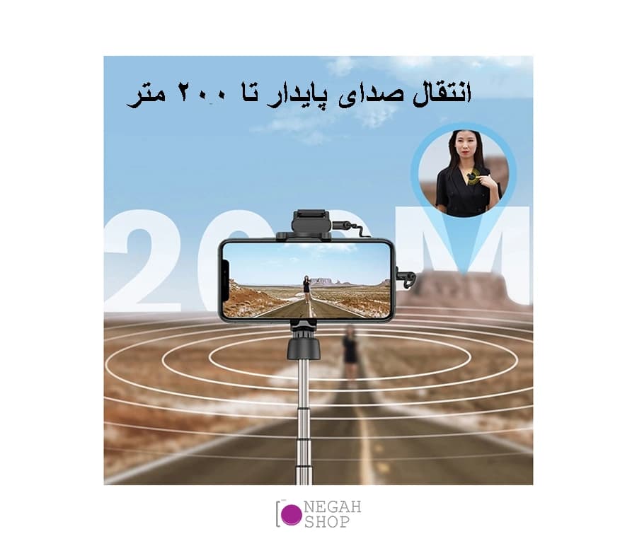 میکروفون بی سیم تک کاناله Moma Lark M1 — تصویر ۳