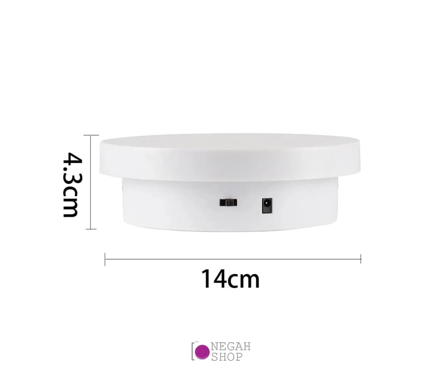 میز گردان عکاسی 360 درجه کوچک 14CM — تصویر ۵